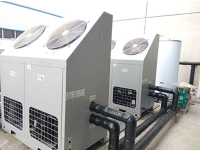 蘇州高溫電氣車間雙源熱泵制熱、制冷工程