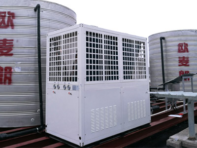 家禽市場75℃高溫空氣能熱水器節能改造