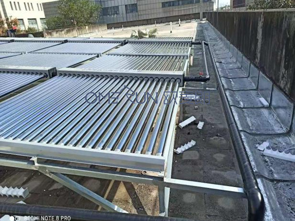【太陽能改造】安徽舒城人民醫院太陽能熱水系統改造